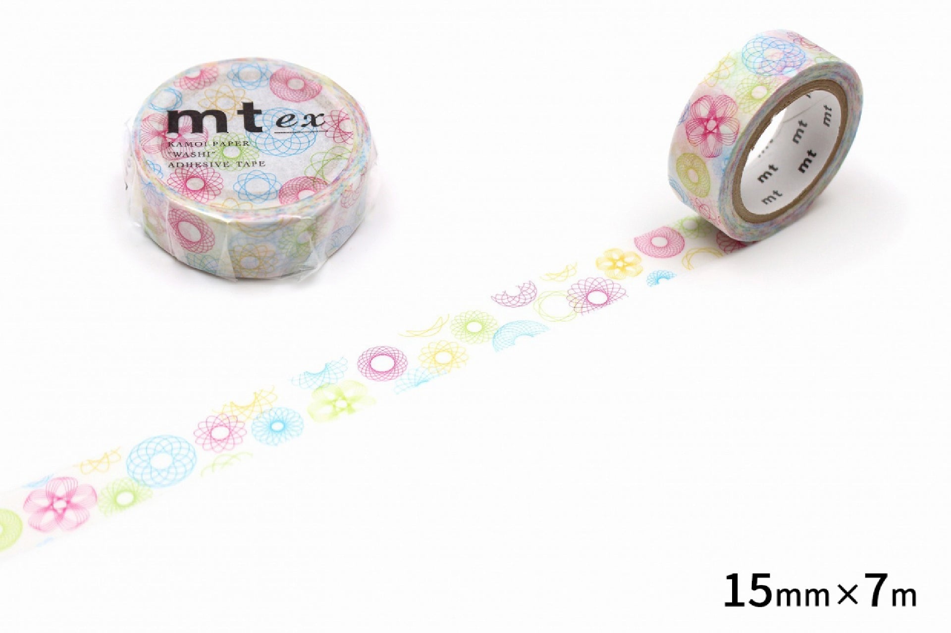 mt ex Spirograph Japanese Washi Tape Masking Tape - Sweet Birdie Boutique International