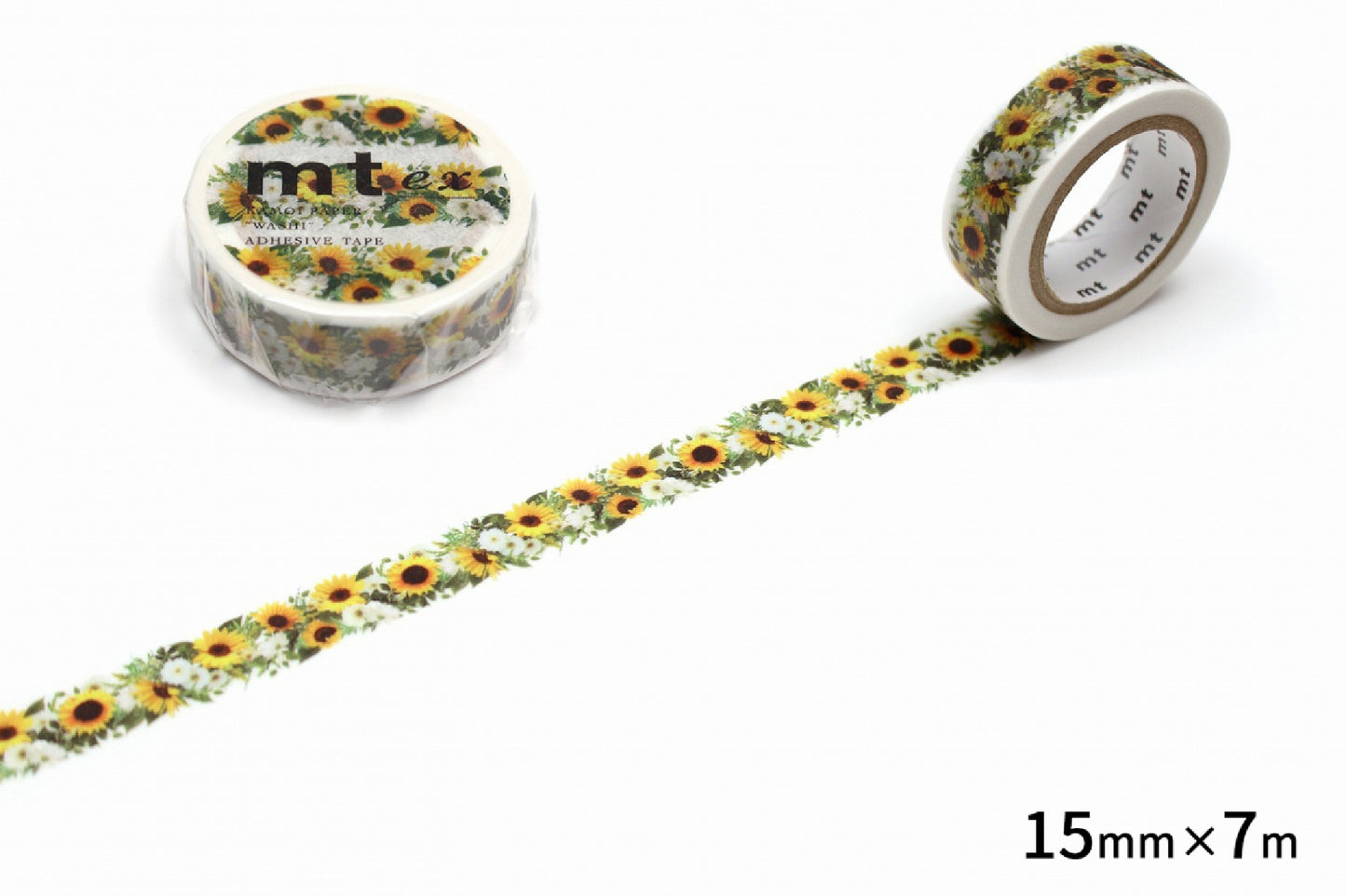 mt ex Sunflower Japanese Washi Tape Masking Tape