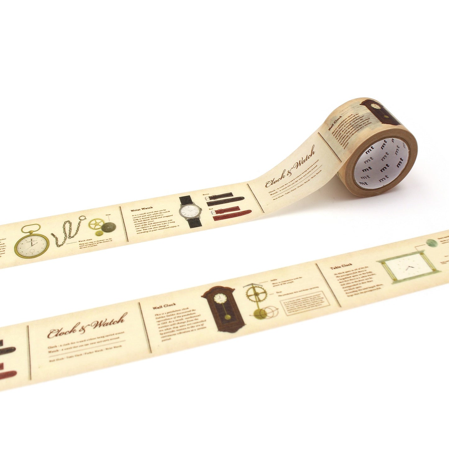 Clock Japanese Washi Tape Masking Tape