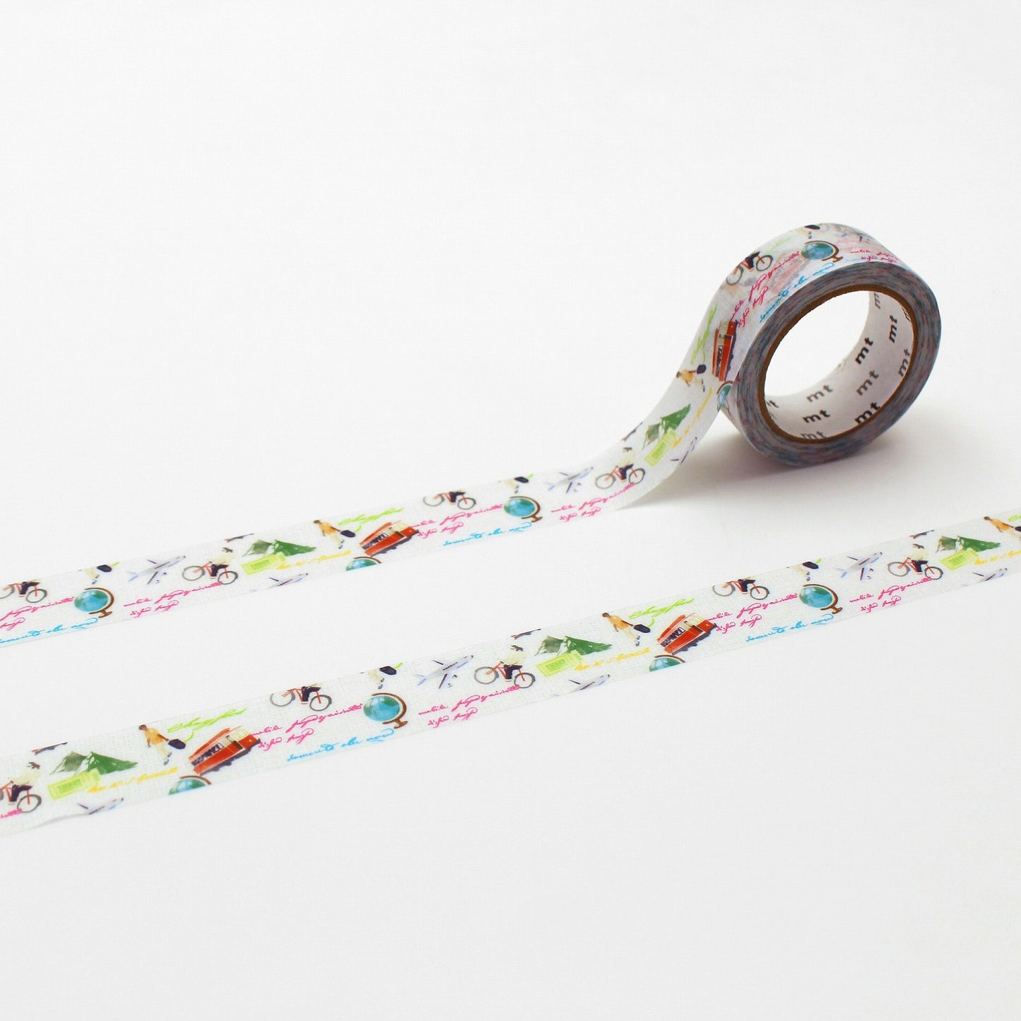 mt ex Words & Illustration of the World Japanese Washi Tape Masking Tape
