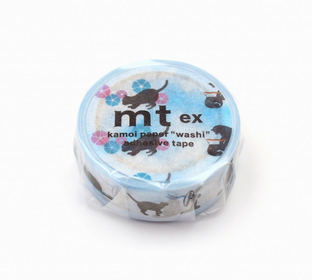 mt ex Cat in the Summer Japanese Washi Tape Masking Tape