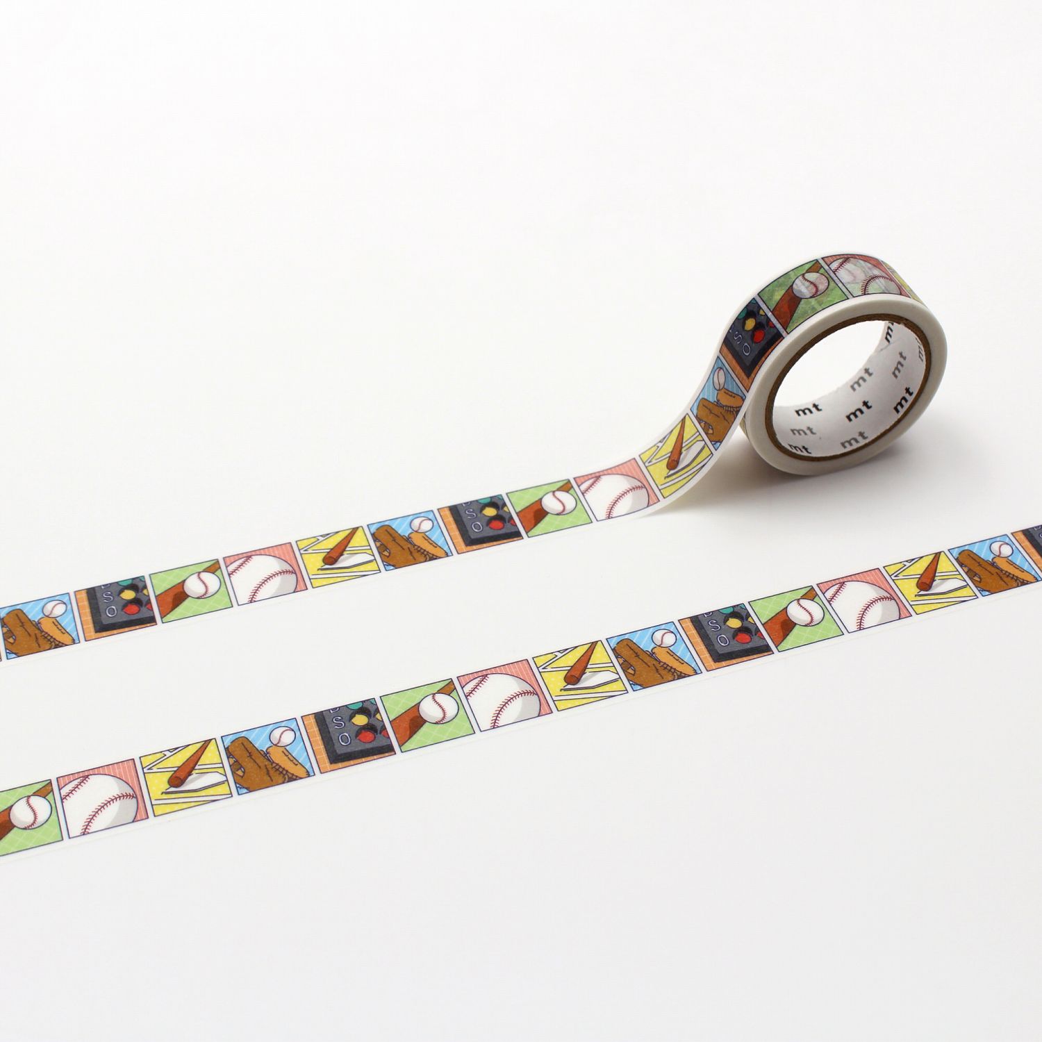 mt ex Baseball Japanese Washi Tape Masking Tape - Sweet Birdie Boutique International