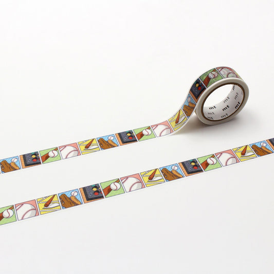 mt ex Baseball Japanese Washi Tape Masking Tape - Sweet Birdie Boutique International