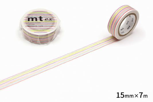 mt ex Colored Pencil Border Japanese Washi Tape