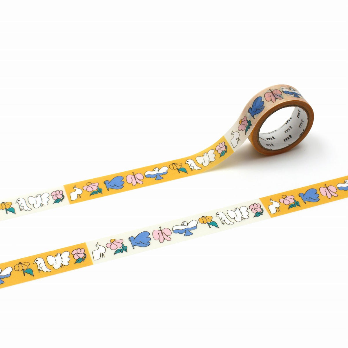 mt x Jenni Tuominen Sinilintu Japanese Washi Tape Masking Tape