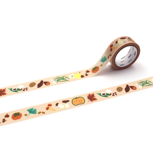 mt x Lea Maupetit Golden Autumn Japanese Washi Tape Masking Tape