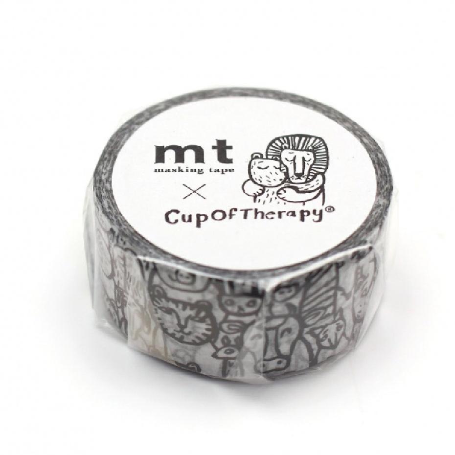 mt x CupOfTherapy Animls Japanese Washi Tape Masking Tape