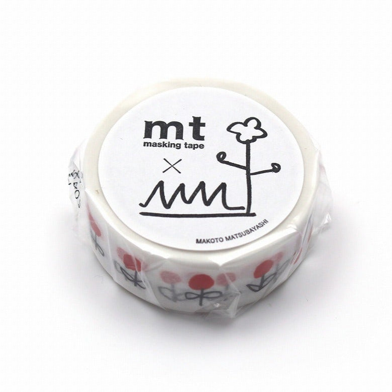 mt x Makoto Matsubayashi Black Cat Japanese Washi Tape Masking Tape