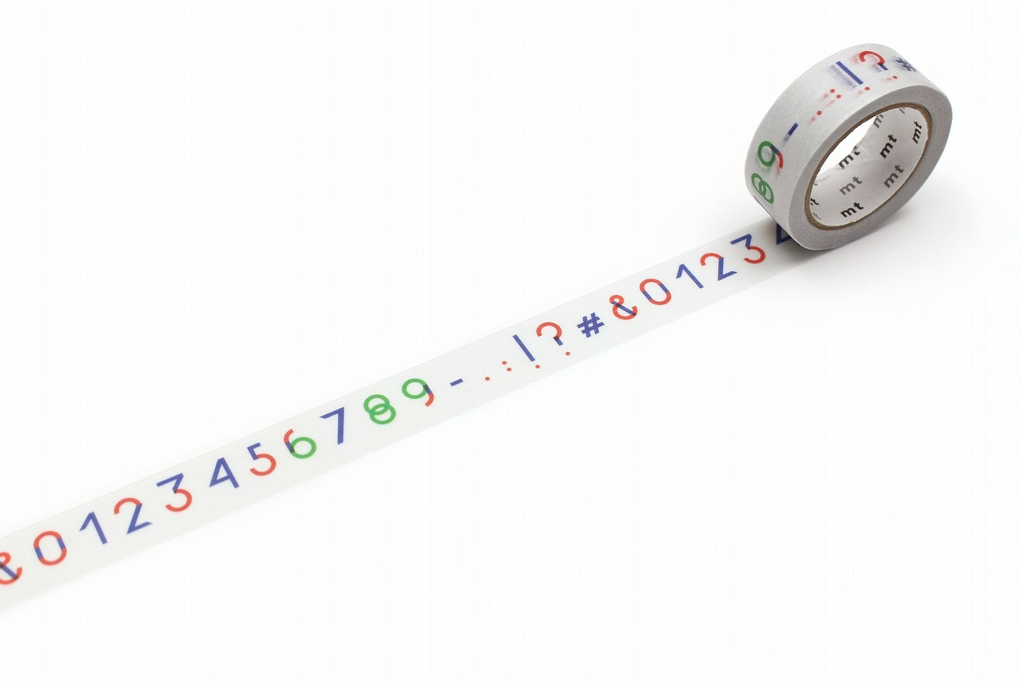 mt PAPIER TIGRE Les numeros Japanese Washi Tape