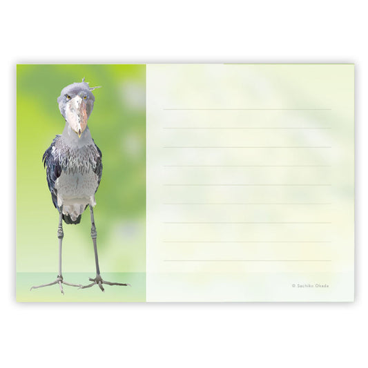 Shoebill Memo Pad