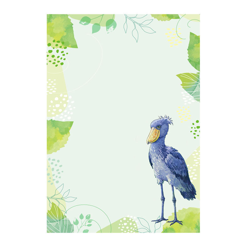 Shoebill Memo Pad