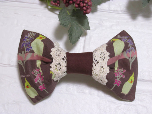 Cockatiel Ribbon Barrette