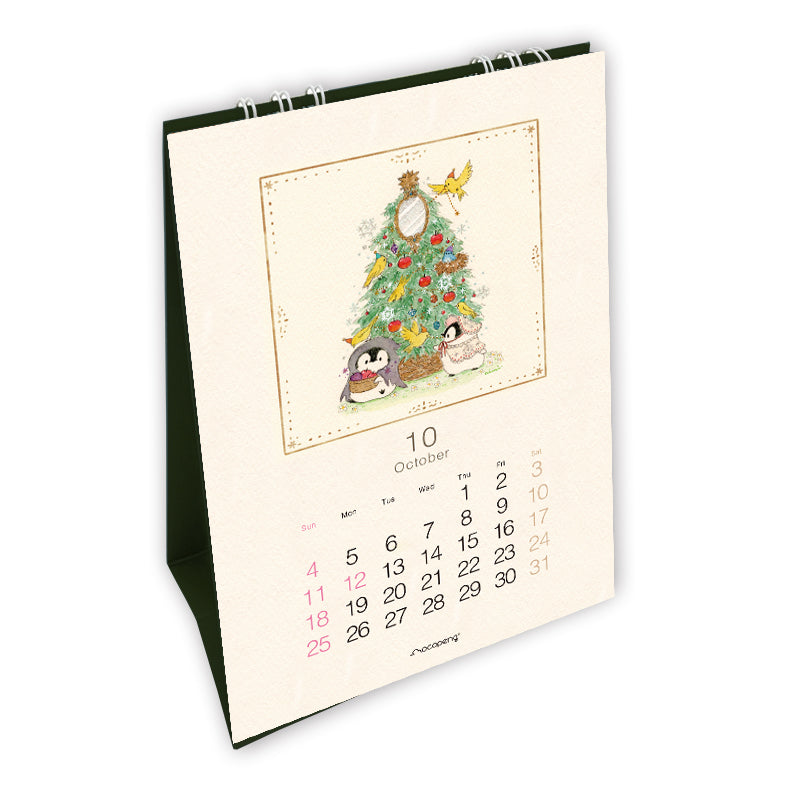 2026 Mocopeng Penguin Tree Calendar