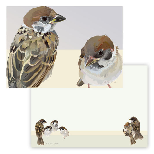 Sparrow Memo Pad