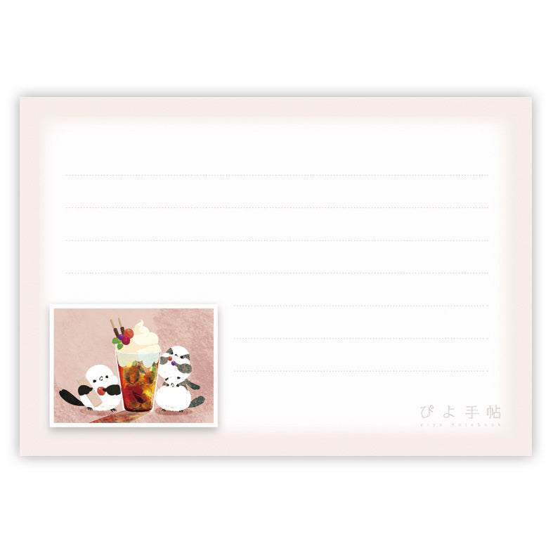 Long-tailed Tit ＆ Berry Tea Memo Pad