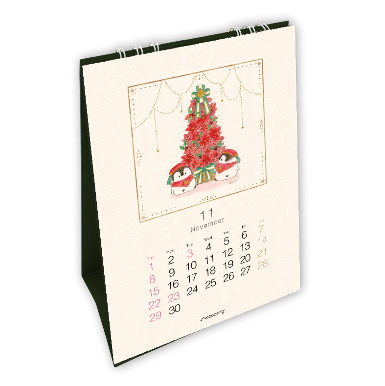 2026 Mocopeng Penguin Tree Calendar