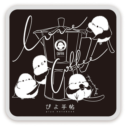 Made-to-Order Long-tailed Tit Acrylic Coaster – Order by Nov. 19, 2025/ Estimated Shipping Date: Mid Dec. 2025