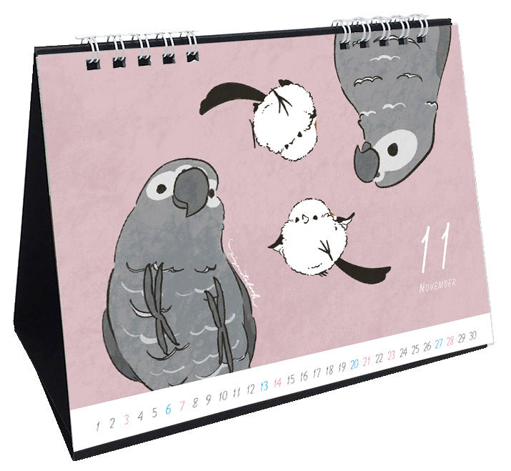 "Pre-order " 2027 Many Birds Desk Calendar