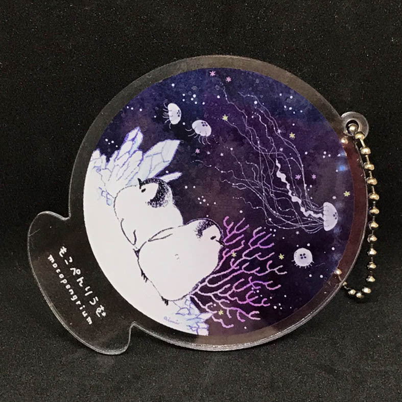 (Made-to-order requests are currently closed. Please wait until we reopen.) Made-to-Order Penguin Acrylic Key Holder