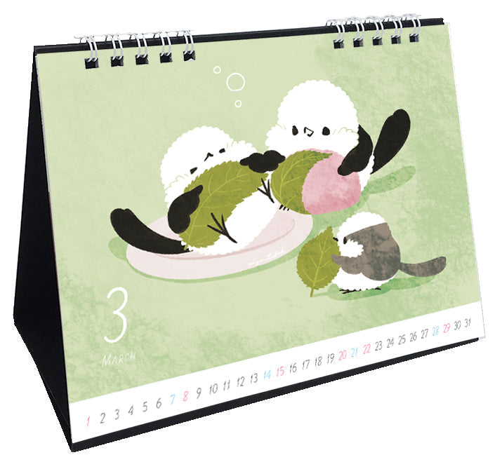 "Pre-order" 2026 Long-tailed Tit Desk Calendar