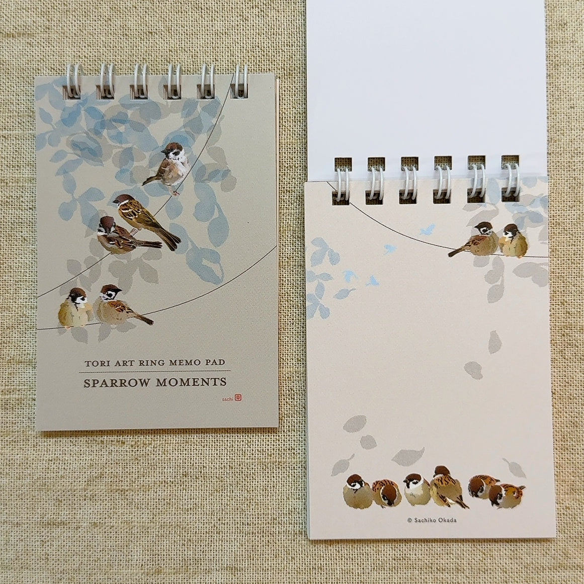 Sparrow Mini Memo Pad