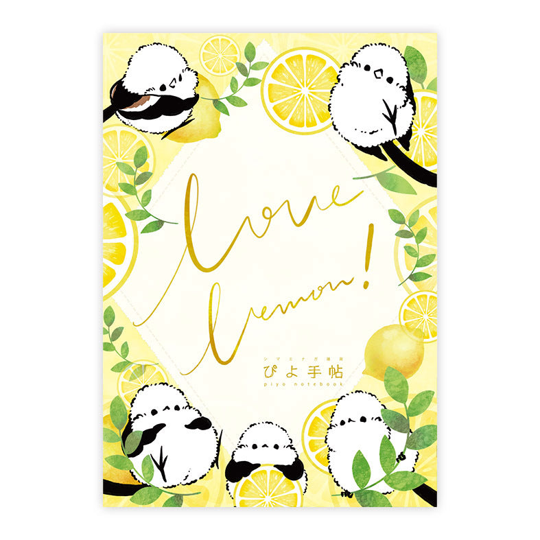 Long-tailed Tit and Lemon Memo Pad