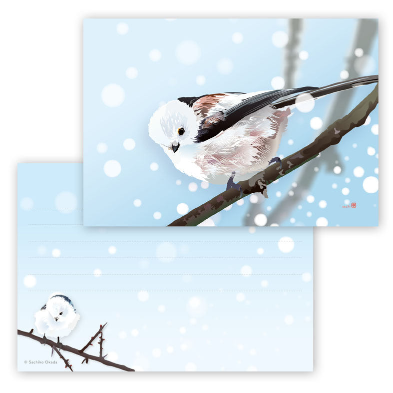 Long-tailed Tit Memo Pad