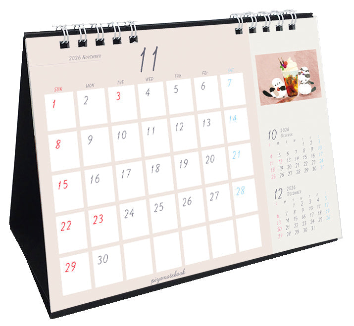 "Pre-order" 2026 Long-tailed Tit Desk Calendar