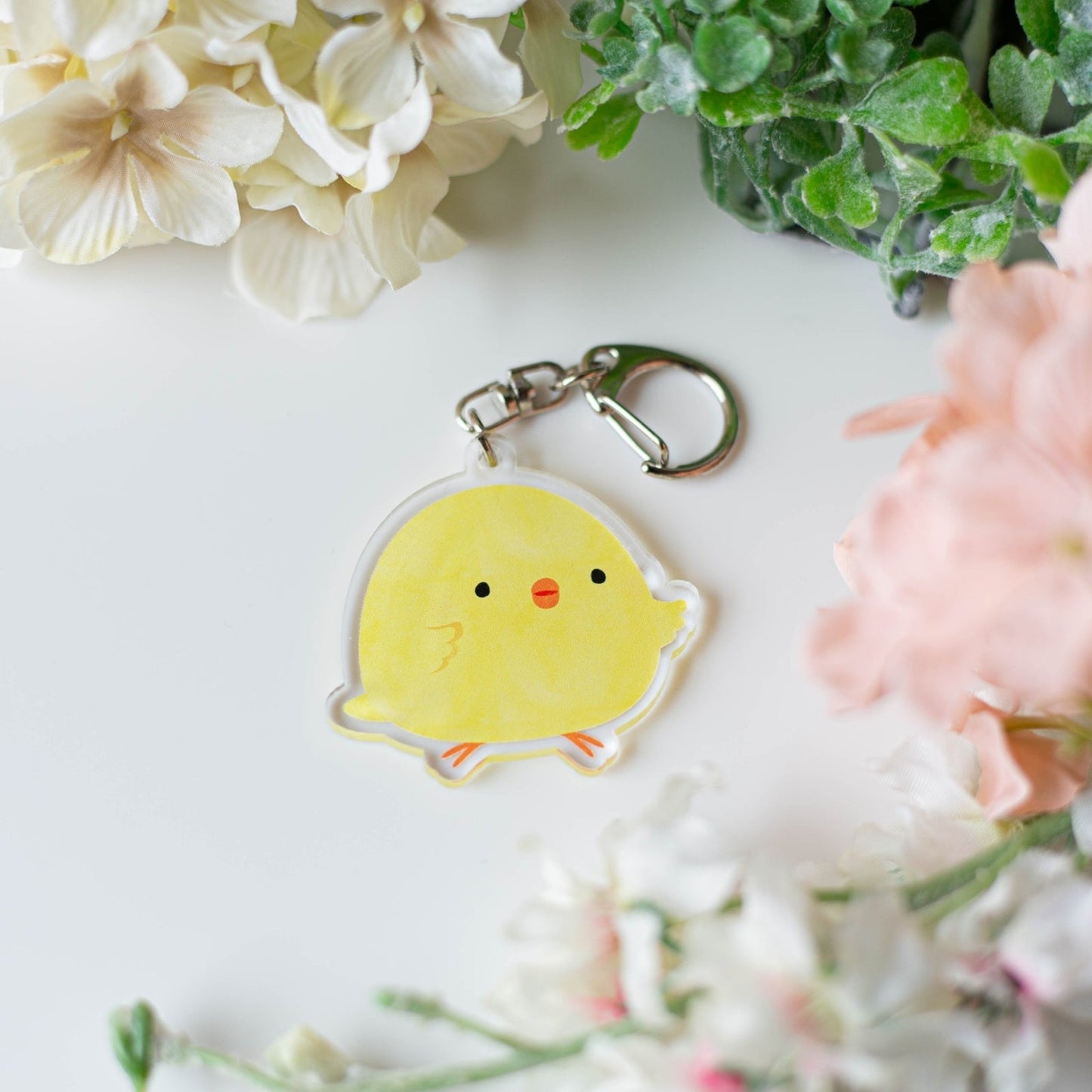 (Made-to-order requests are currently closed. Please wait until we reopen.) Made-to-Order Chick Acrylic Key Holder