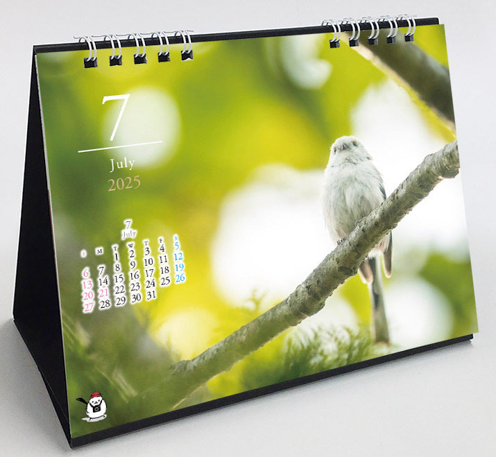 2025 Long-tailed Tit Four Season Desk Calendar