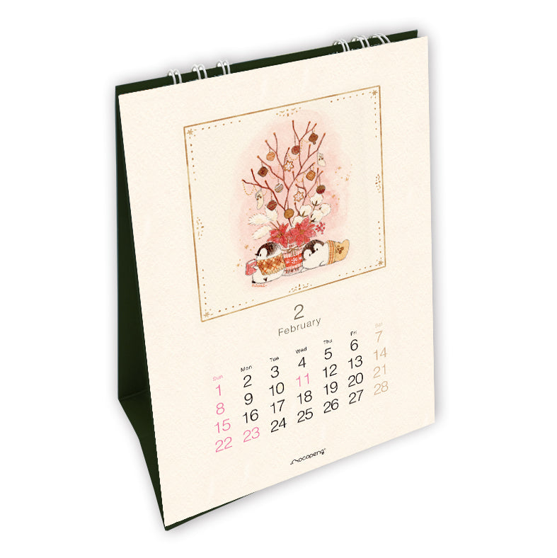 2026 Mocopeng Penguin Tree Calendar
