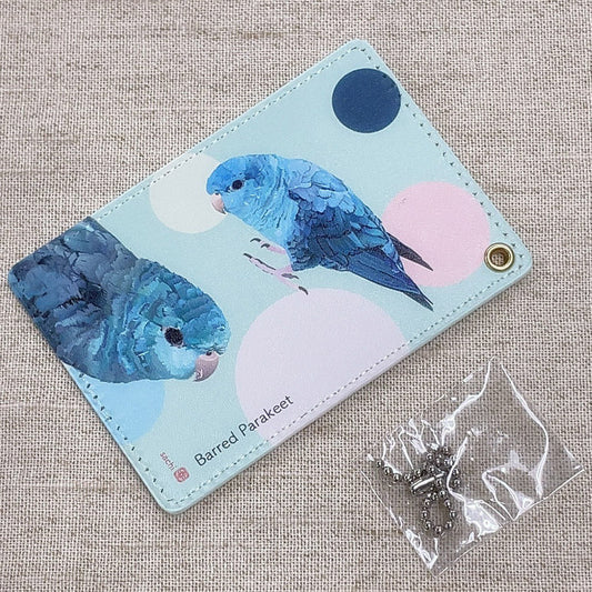 Barred Parakeet Pass Holder