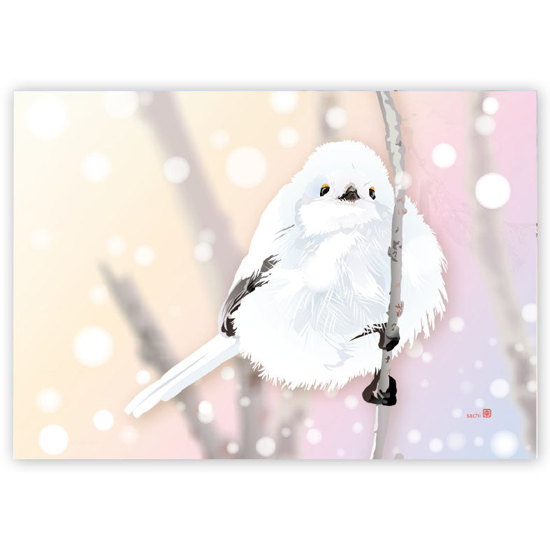 Long-tailed Tit Memo Pad