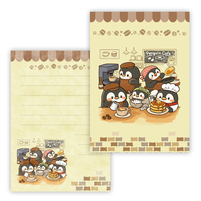 Penguin Cafe Memo Pad