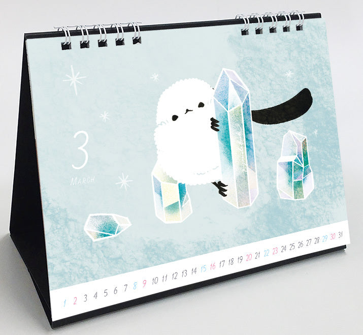 (PRE-ORDER) 2025 Long-tailed Tit Desk Calendar