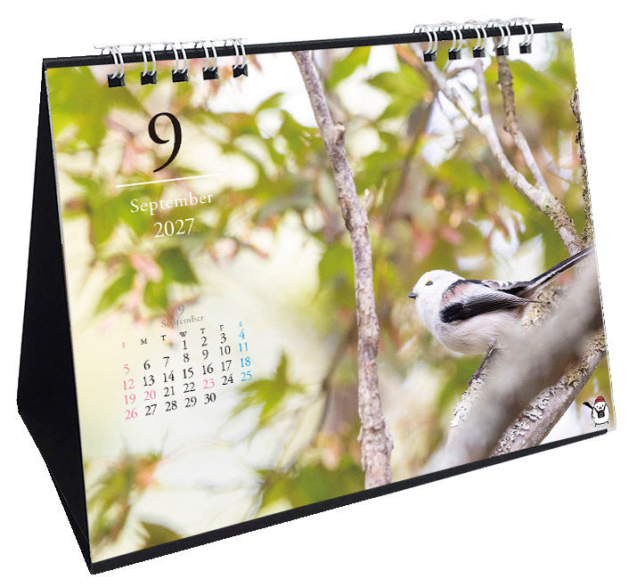 "Pre-order "  2027 Long-tailed Tit Desk Calendar