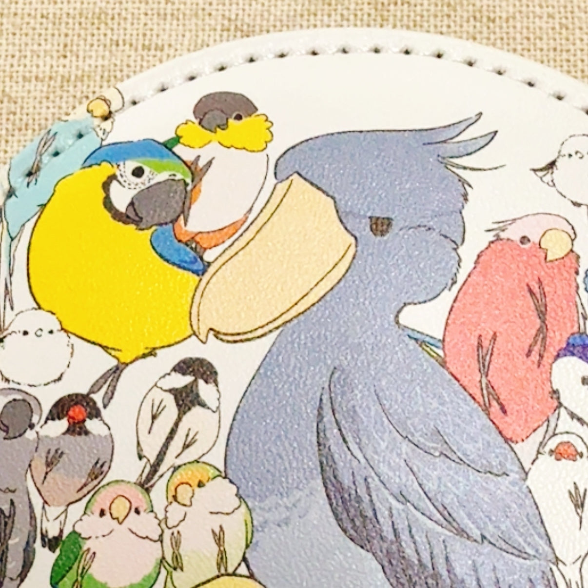 Many Birds Coin Purse Pouch