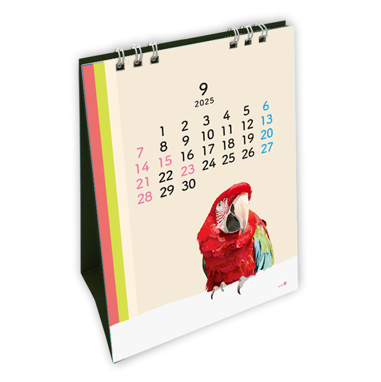 2025 Beautiful Birds Desk Calendar