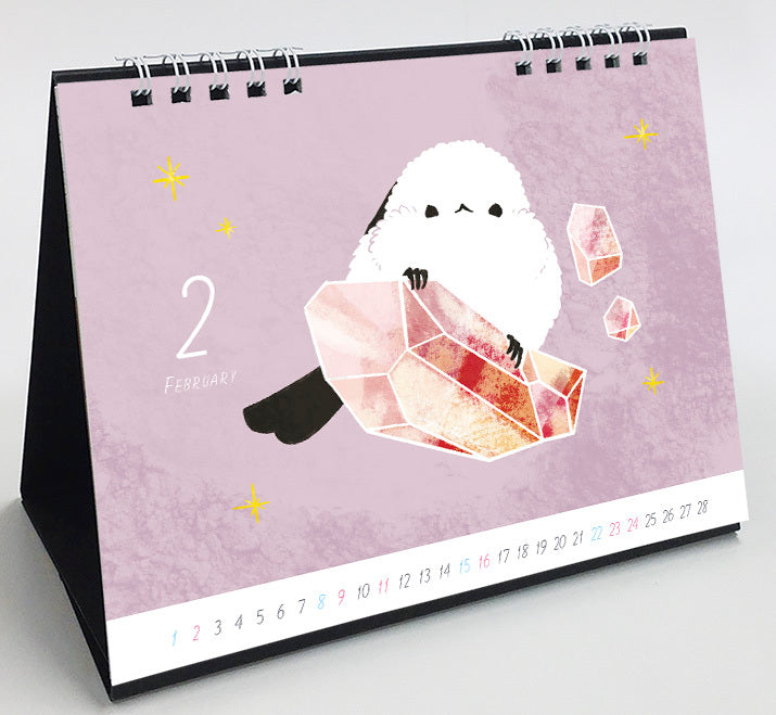 (PRE-ORDER) 2025 Long-tailed Tit Desk Calendar