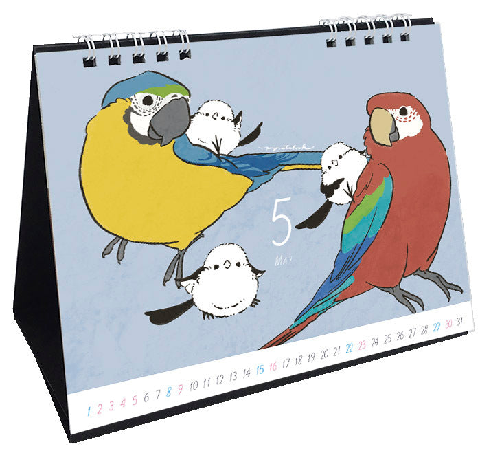 "Pre-order " 2027 Many Birds Desk Calendar