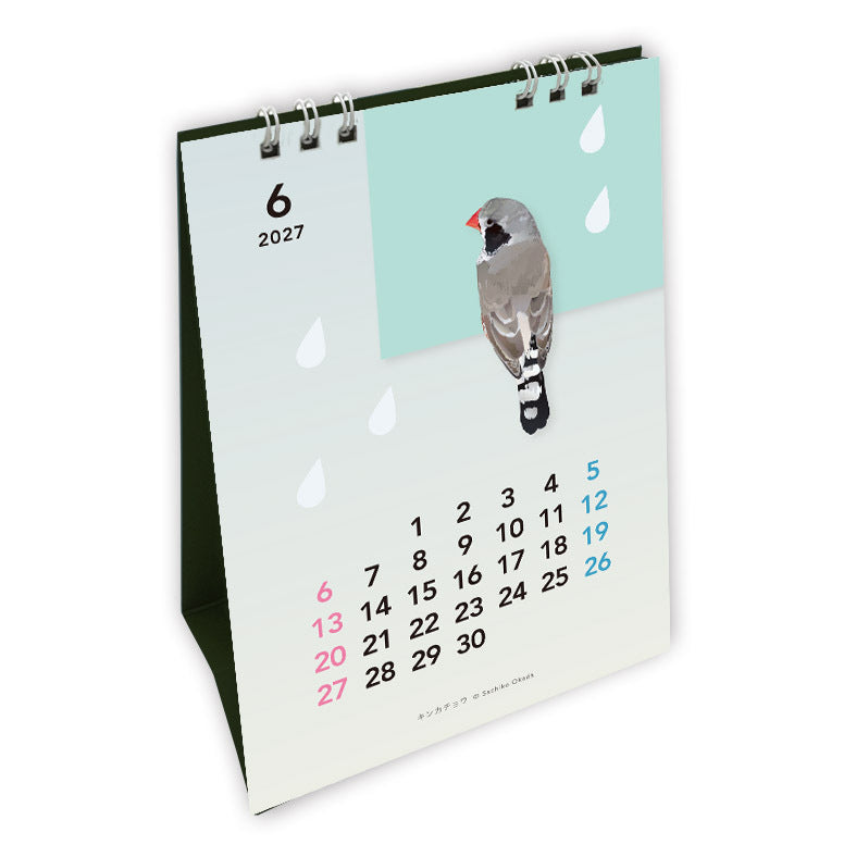 "Pre-order " 2027 Beautiful Birds Desk Calendar