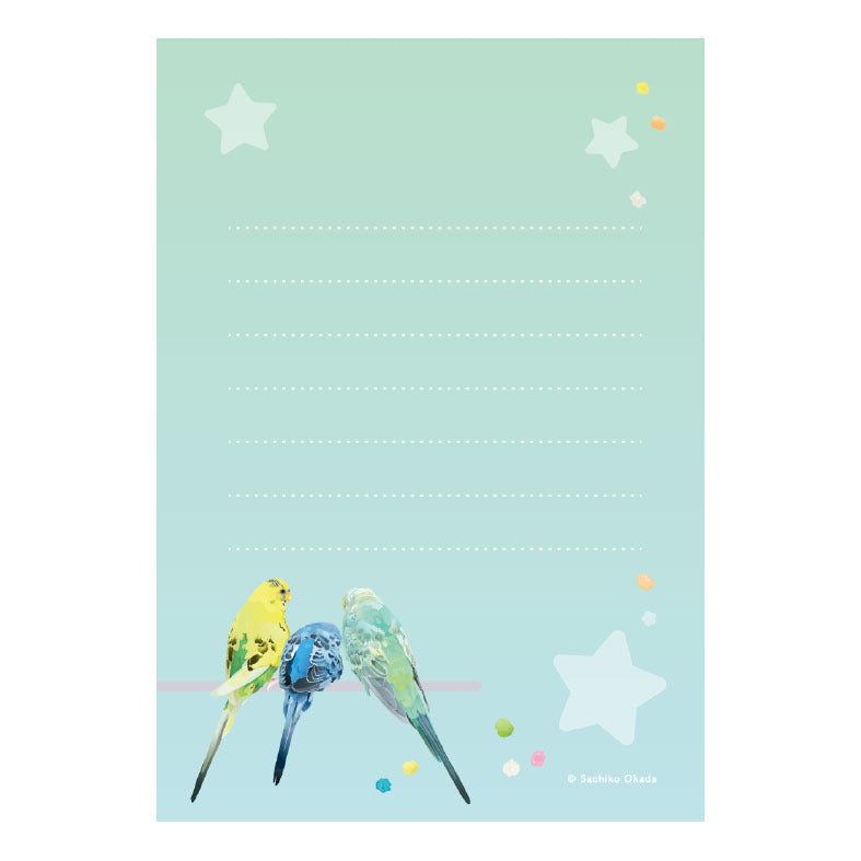 Budgie Mini Memo Pad