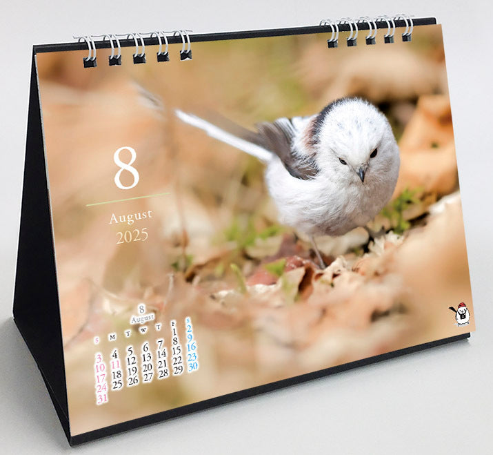 2025 Long-tailed Tit Four Season Desk Calendar