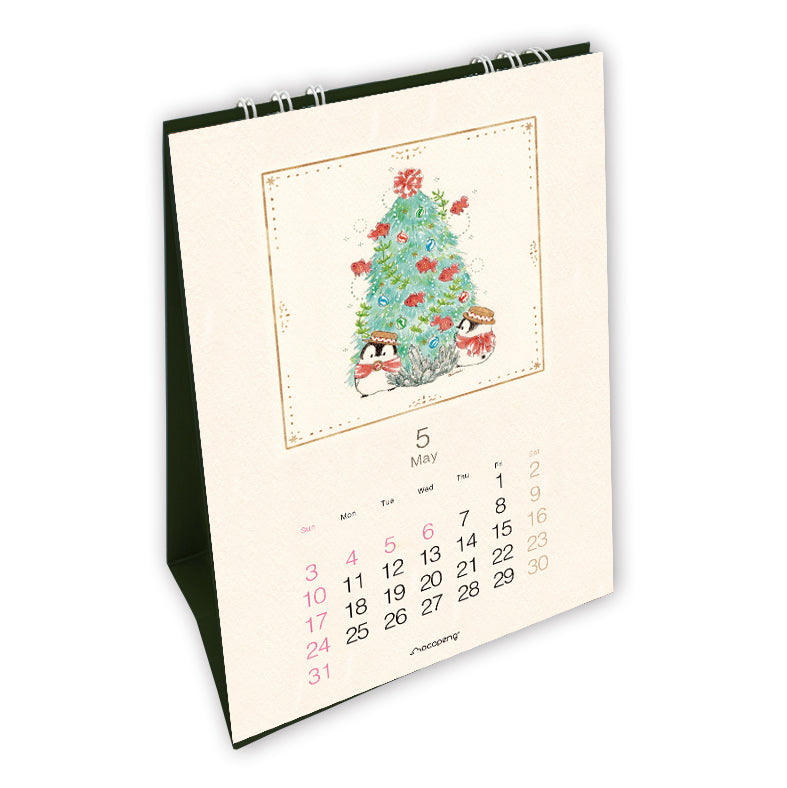 2026 Mocopeng Penguin Tree Calendar