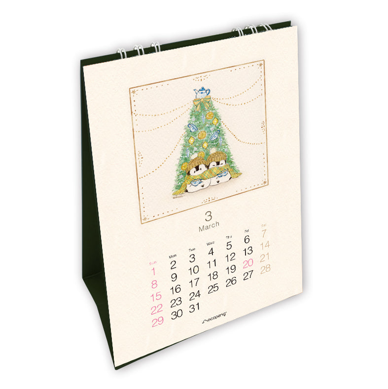 2026 Mocopeng Penguin Tree Calendar