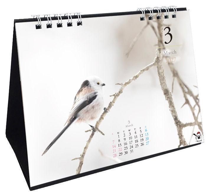 "Pre-order "  2027 Long-tailed Tit Desk Calendar