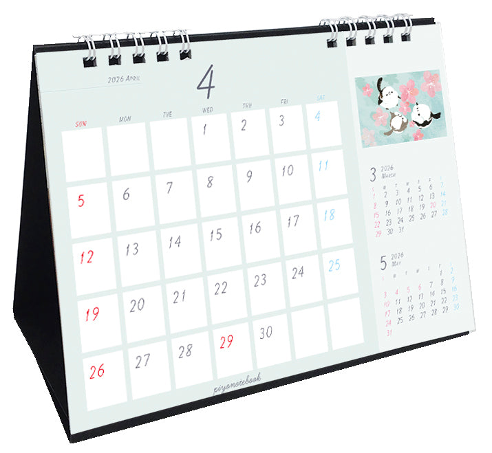 "Pre-order" 2026 Long-tailed Tit Desk Calendar