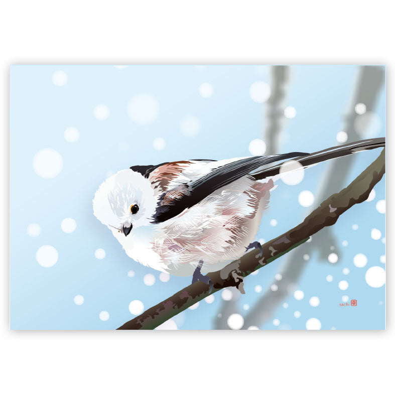 Long-tailed Tit Memo Pad