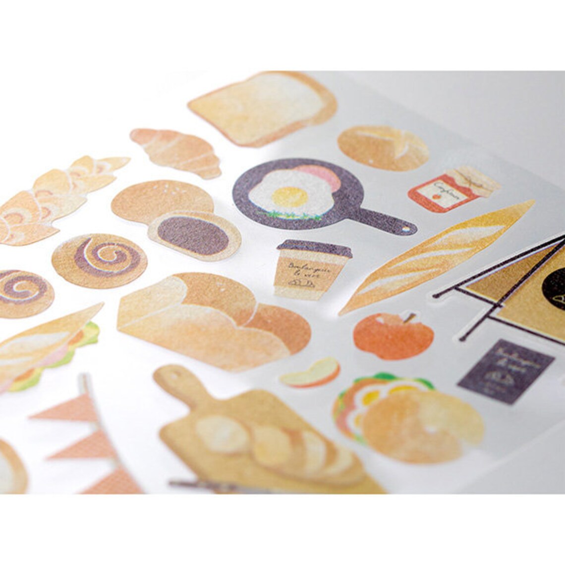 Bread Bakery Japanese Washi Stickers