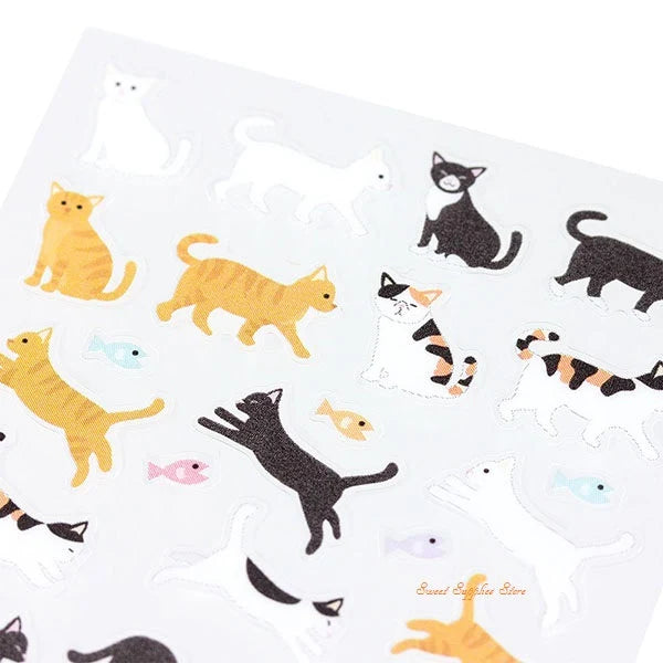 Cat Schedule Planner Stickers